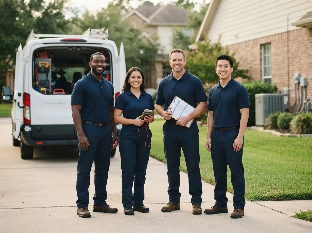 Certified HVAC technician near Aniwa, WI